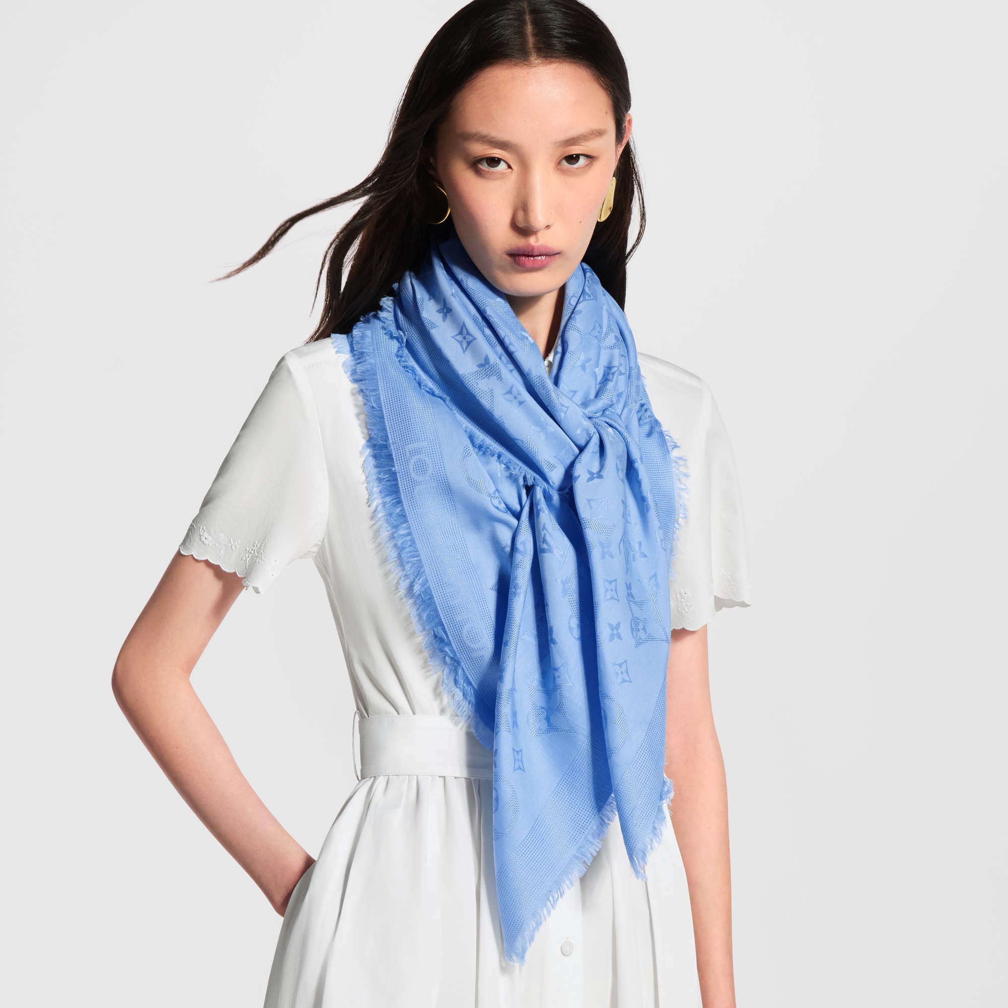 Summer Breeze Shawl S00 - Women - Accessories | LOUIS VUITTON ®
